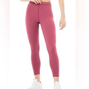 Alo Yoga Ribbed High-Waist 7/8 Blissful Legging Women’s Sz XS